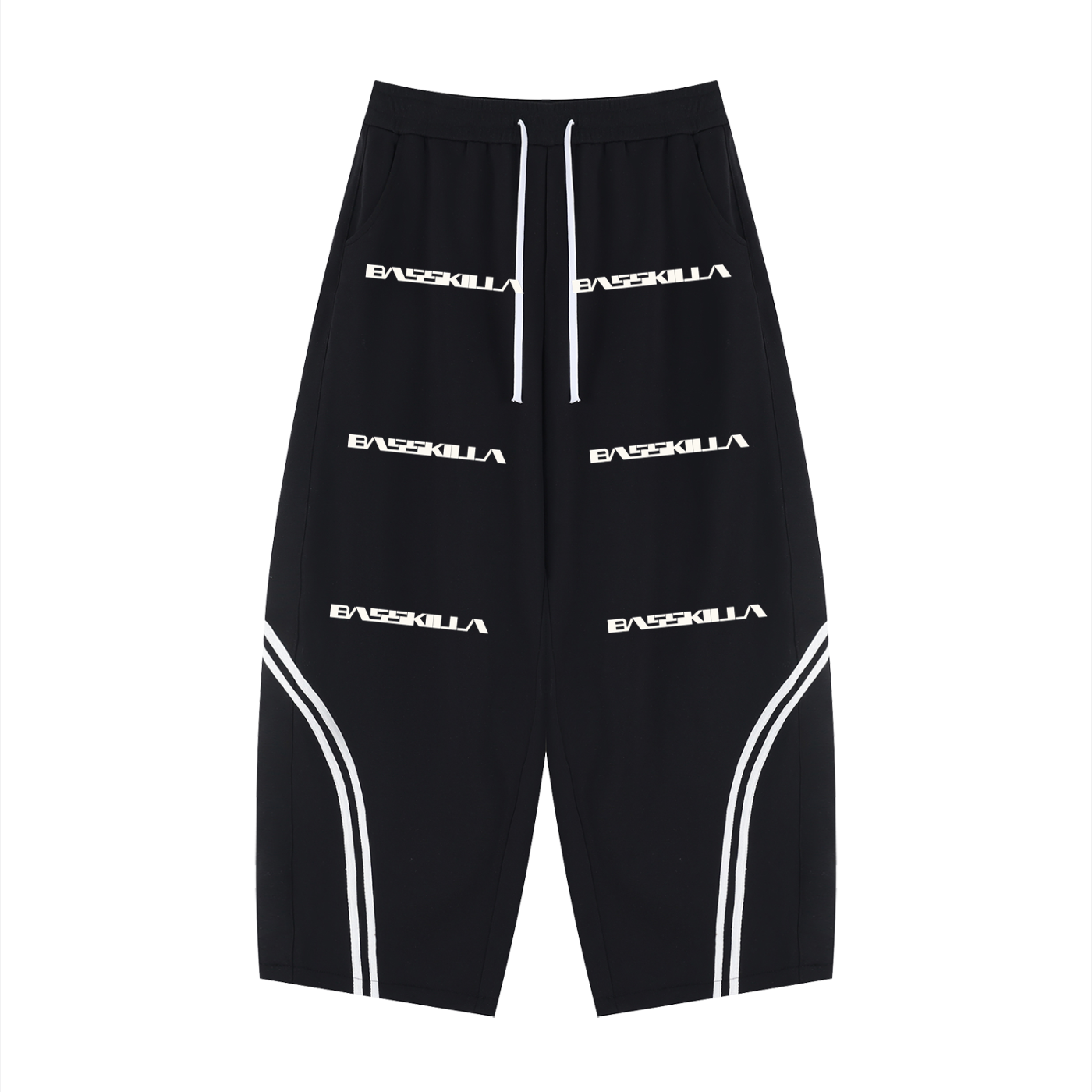 BassKilla Black Sweatpants