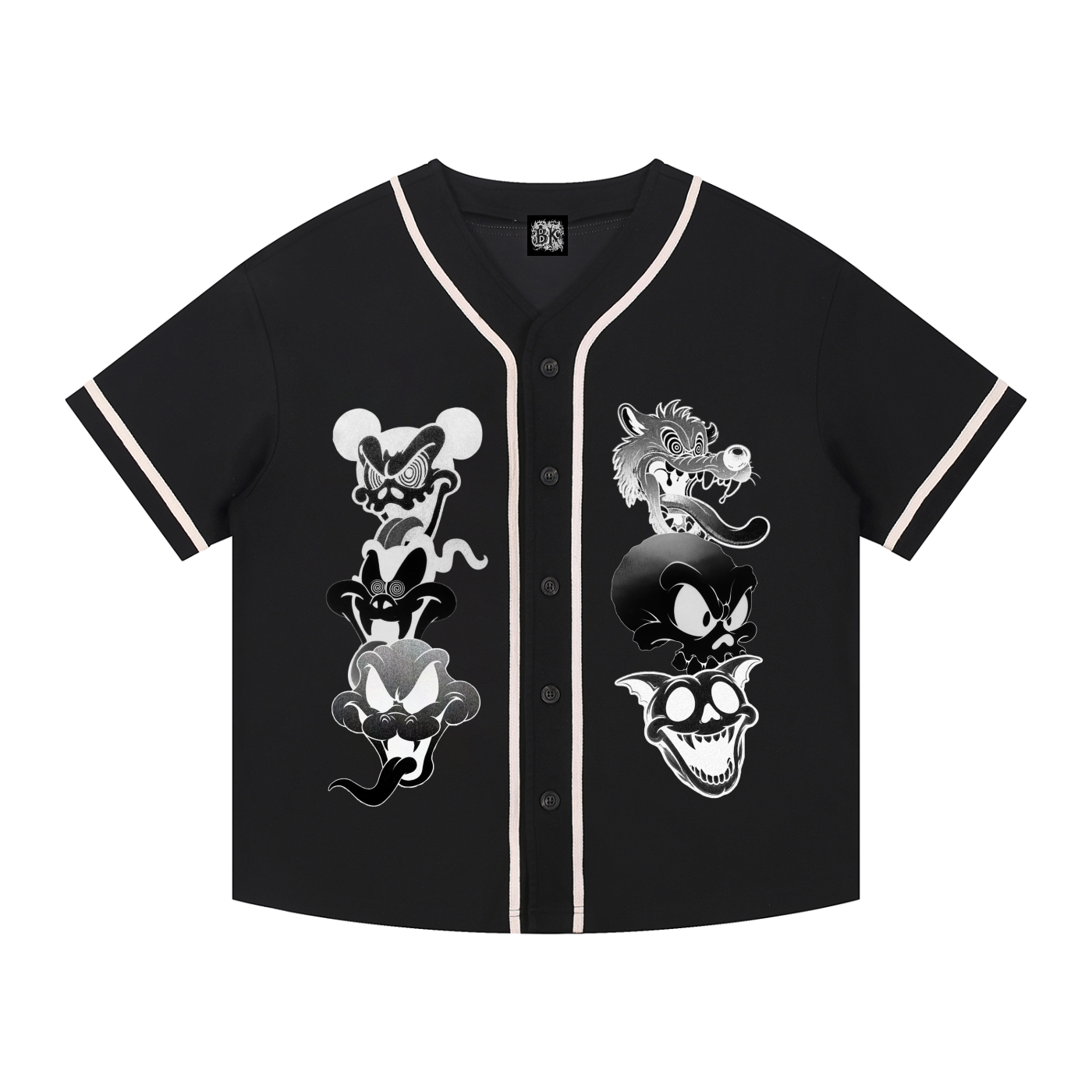 (LIMITED) Negative Cartoon Baseball Jersey