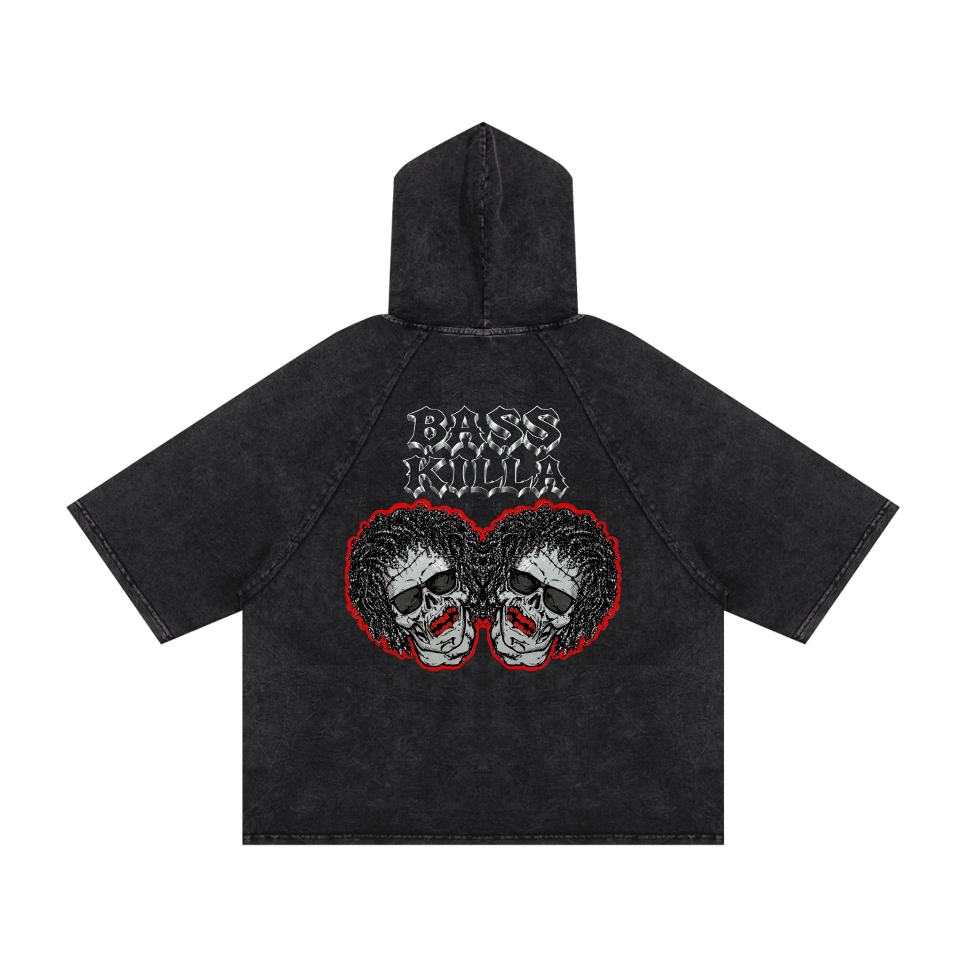 Bass Killa Hooded Boxy T-Shirt