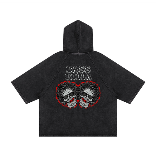 Bass Killa Hooded Boxy T-Shirt
