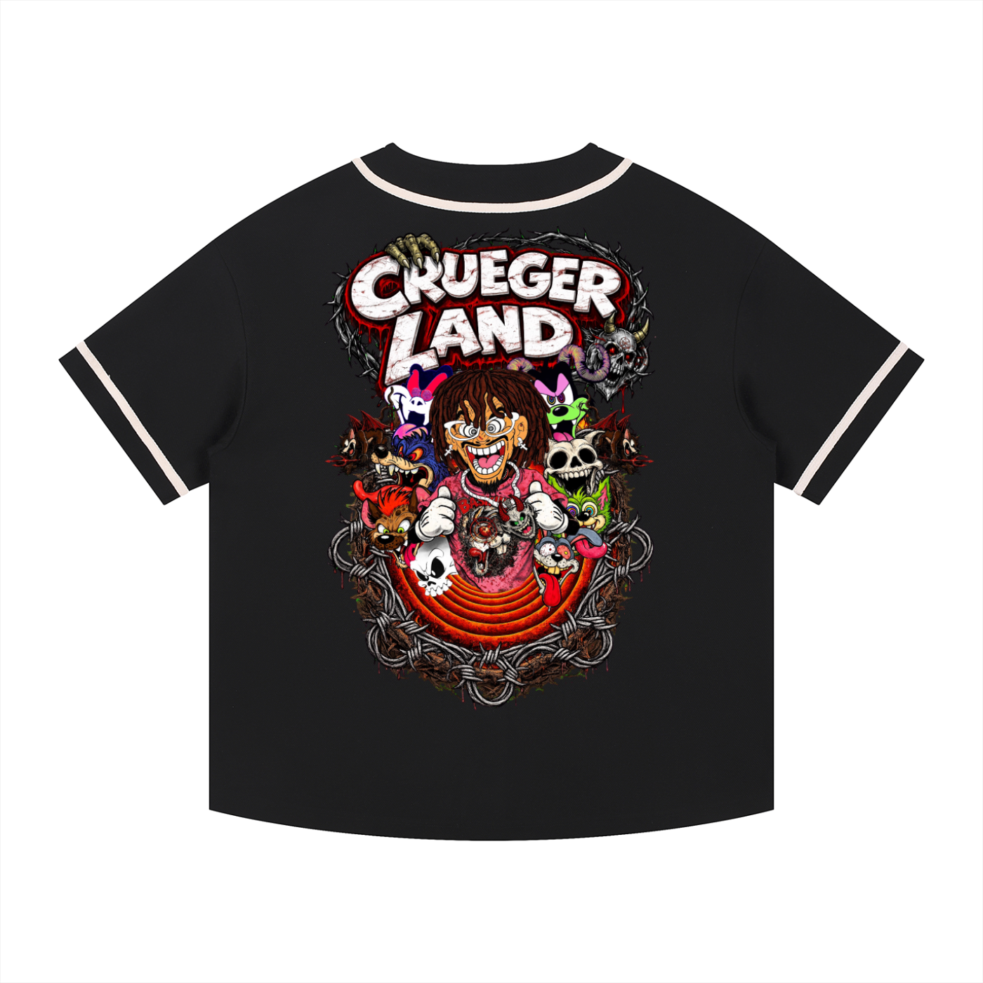 Crueger Land Baseball Jersey