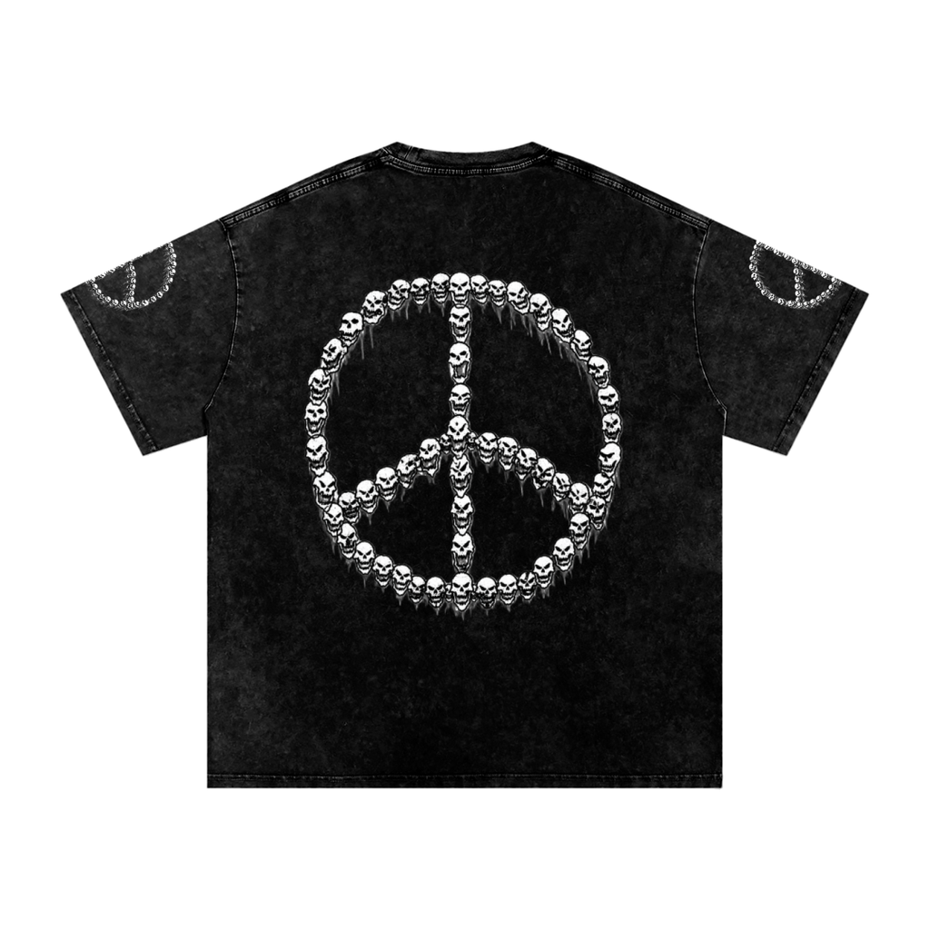 Skull Peace Oversized  T-Shirt
