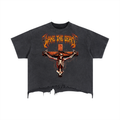 Wake The Dead Boxy Hem T Shirt