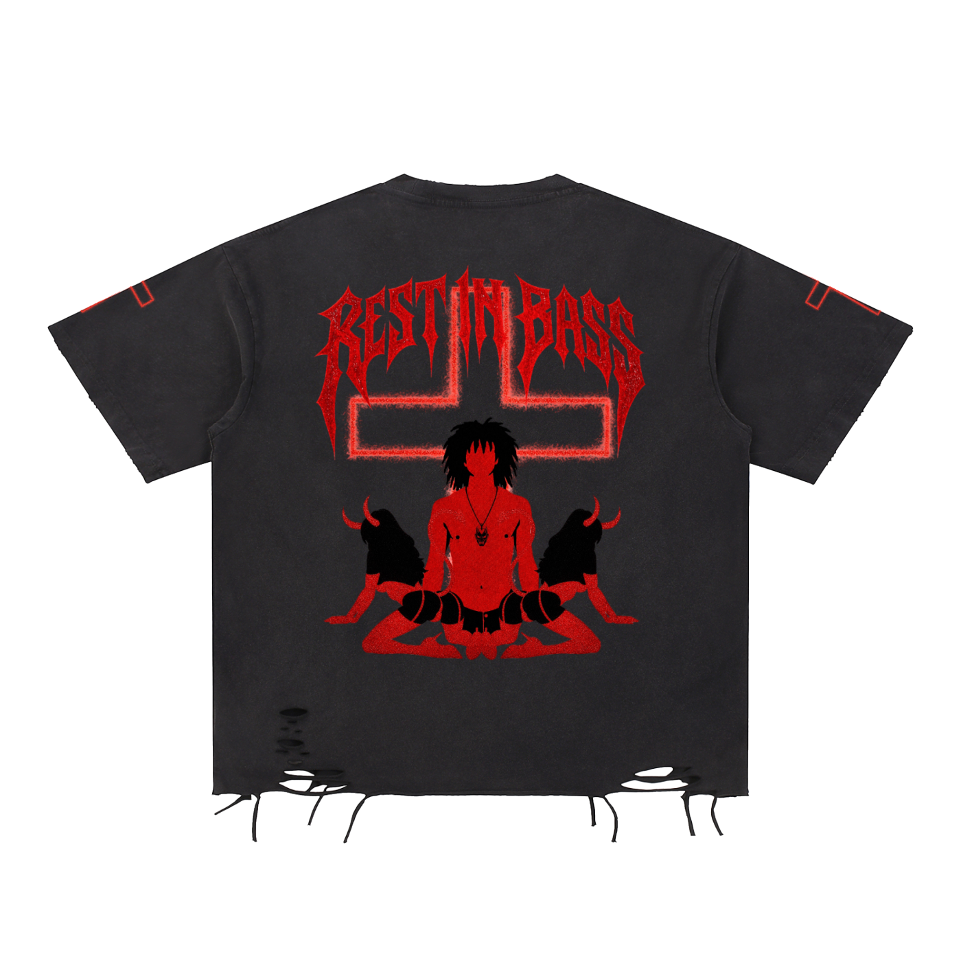 Rest In Bass Sex Ripped T-Shirt