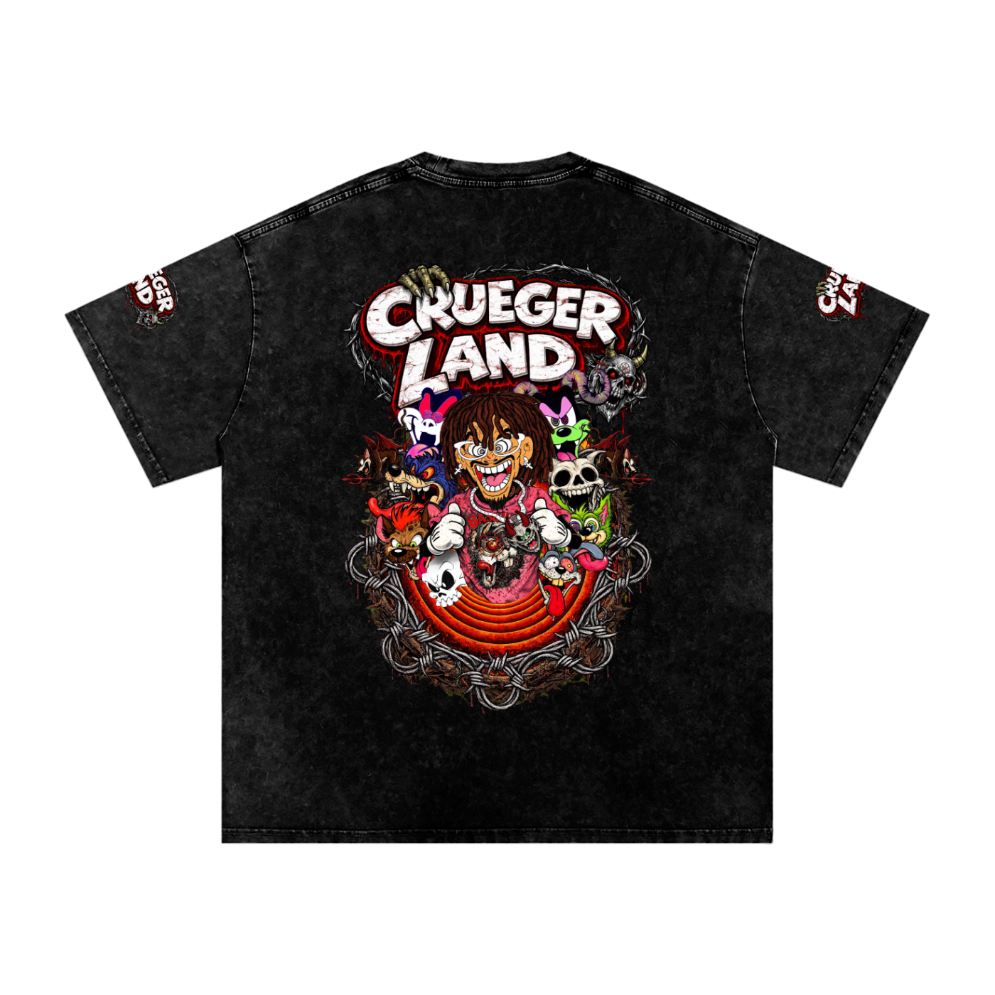 Bass Killa Crueger Land Oversized T-Shirt