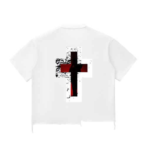 3 Star Ripped T-shirt
