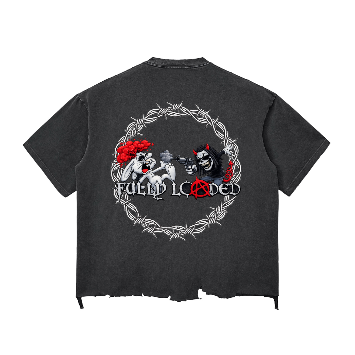 Fully Loaded Long Hem Boxy T-shirt