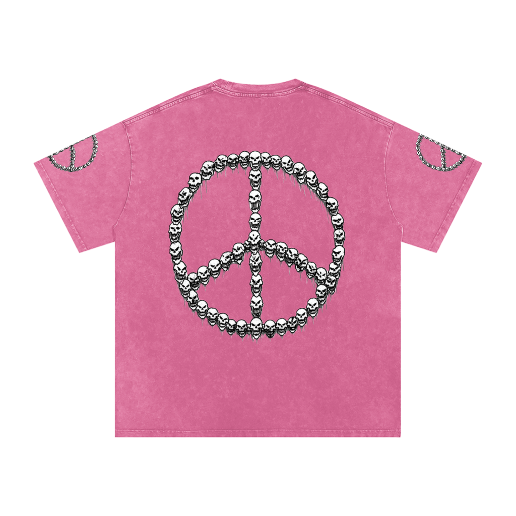 Skull Peace Oversized  T-Shirt