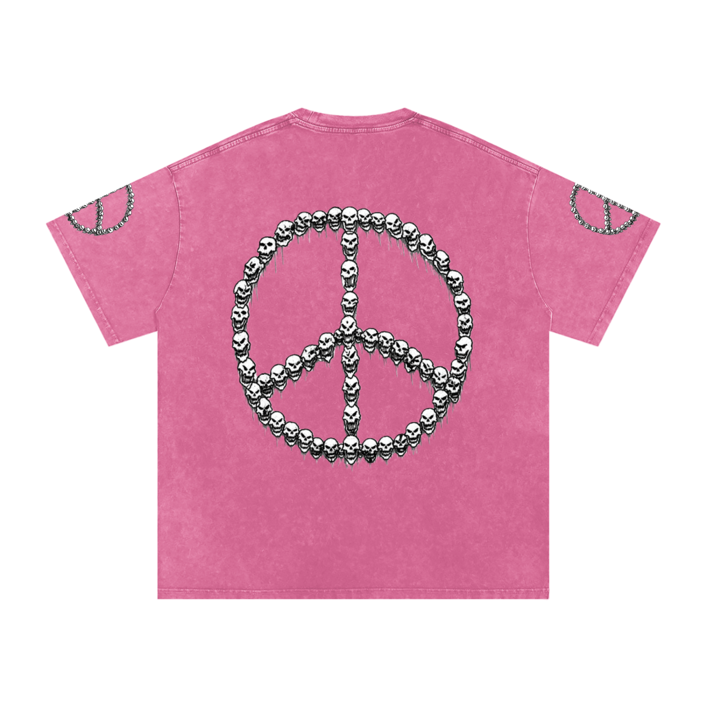 Skull Peace Oversized  T-Shirt