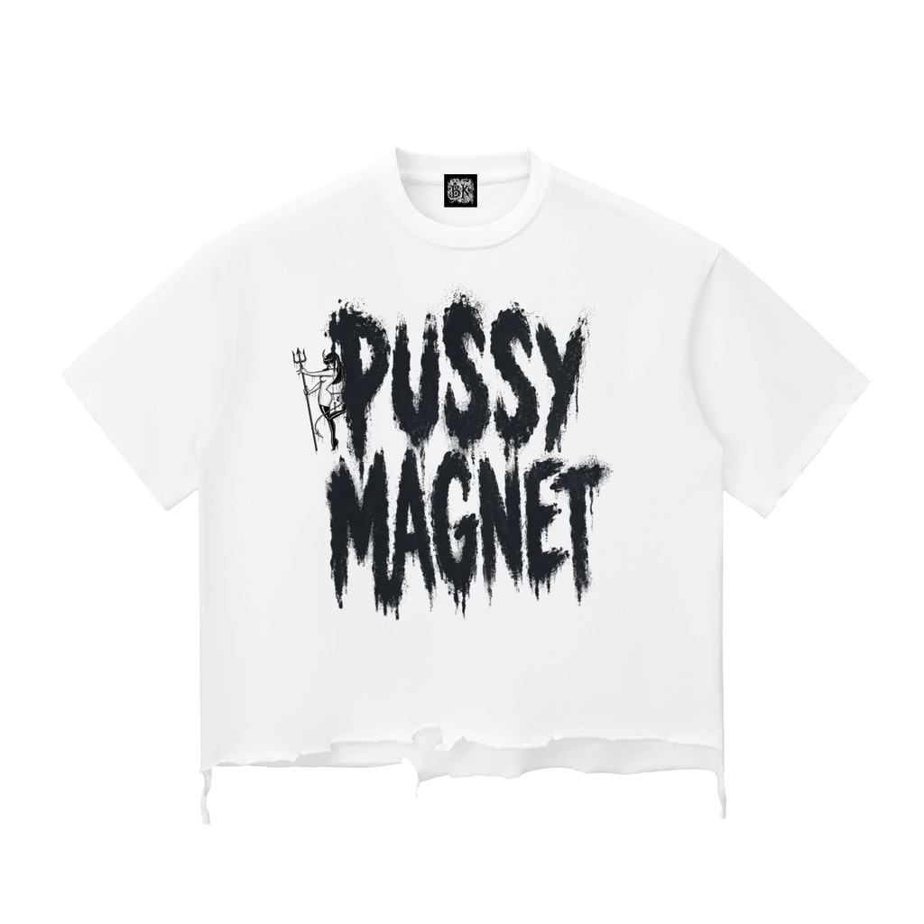 Pussy Magnet Ripped Long BoxT-shirt