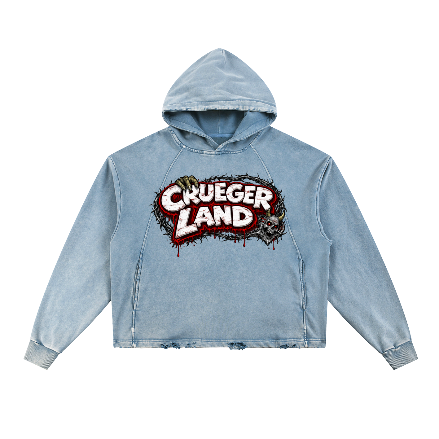 Crueger Land Hem Hoodie