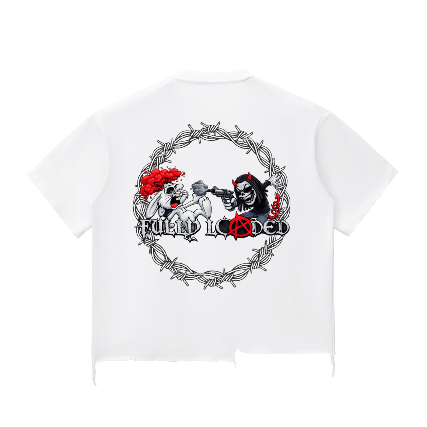 Fully Loaded Long Hem Boxy T-shirt