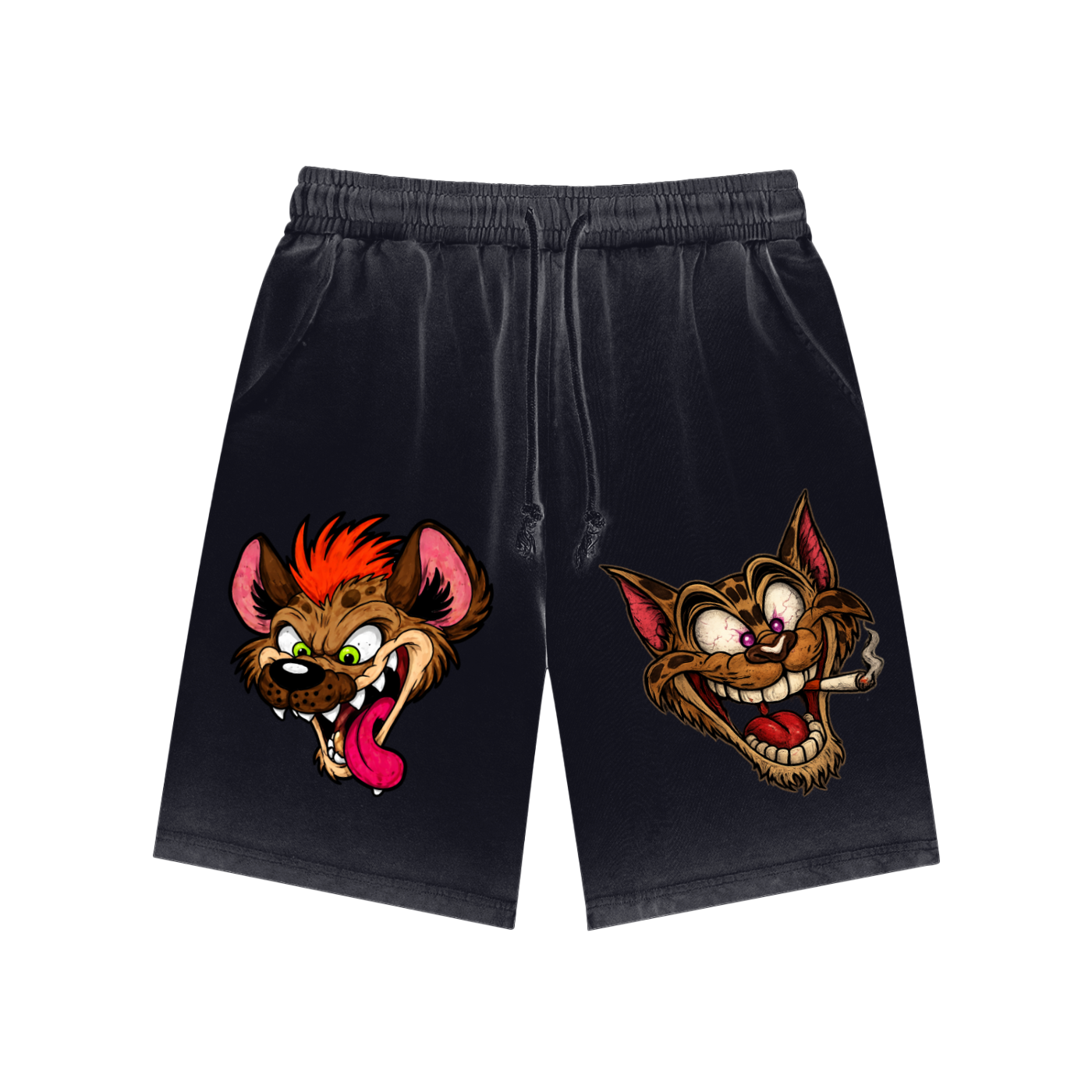 Cartoon Frenzy Sweatshorts