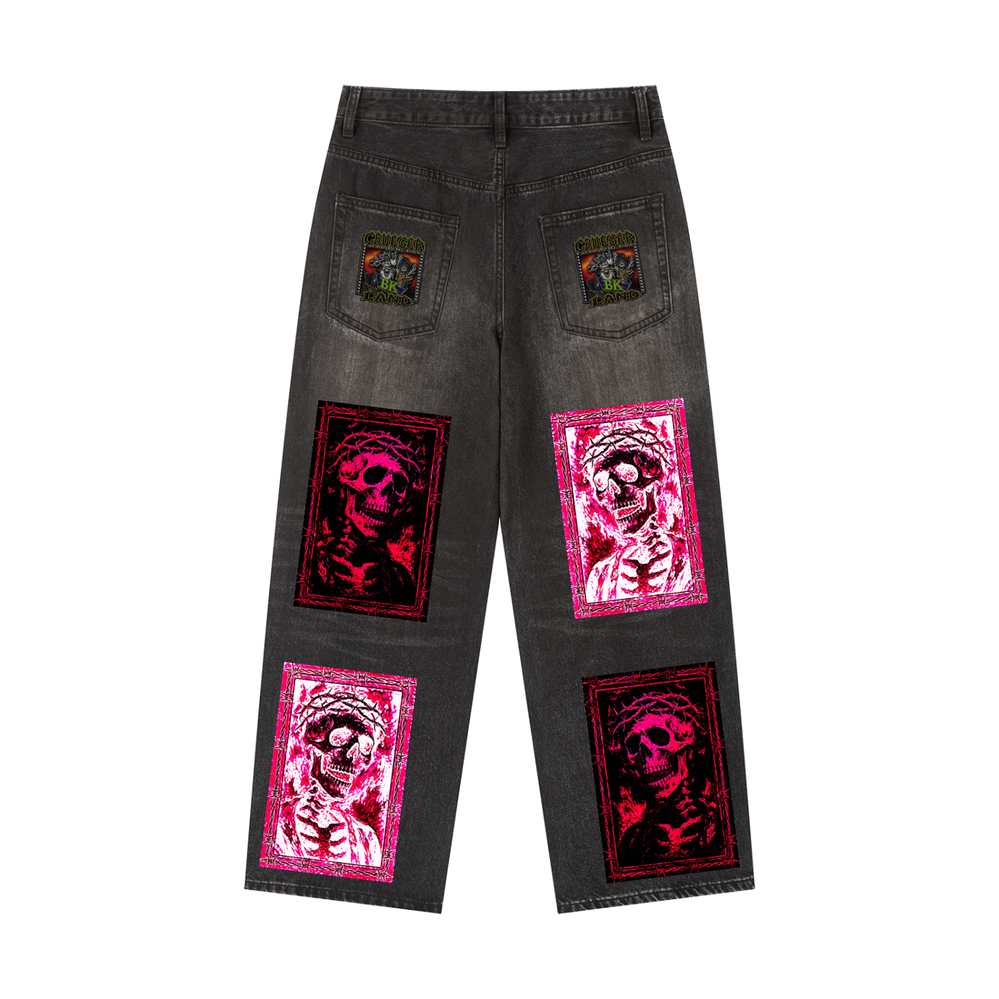Fog Pink Heavyweight Denim Jeans
