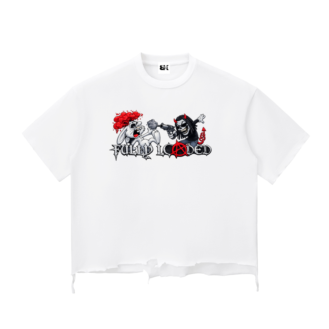 Fully Loaded Long Hem Boxy T-shirt