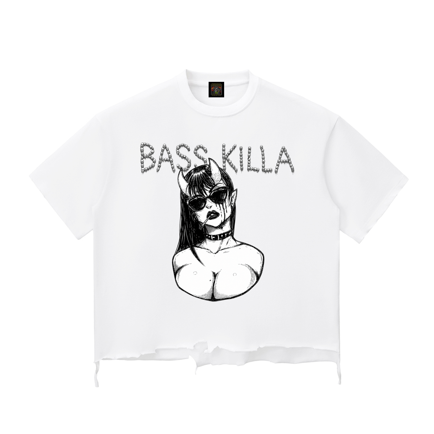 Bleeding Devil Long Hem Boxy T-shirt