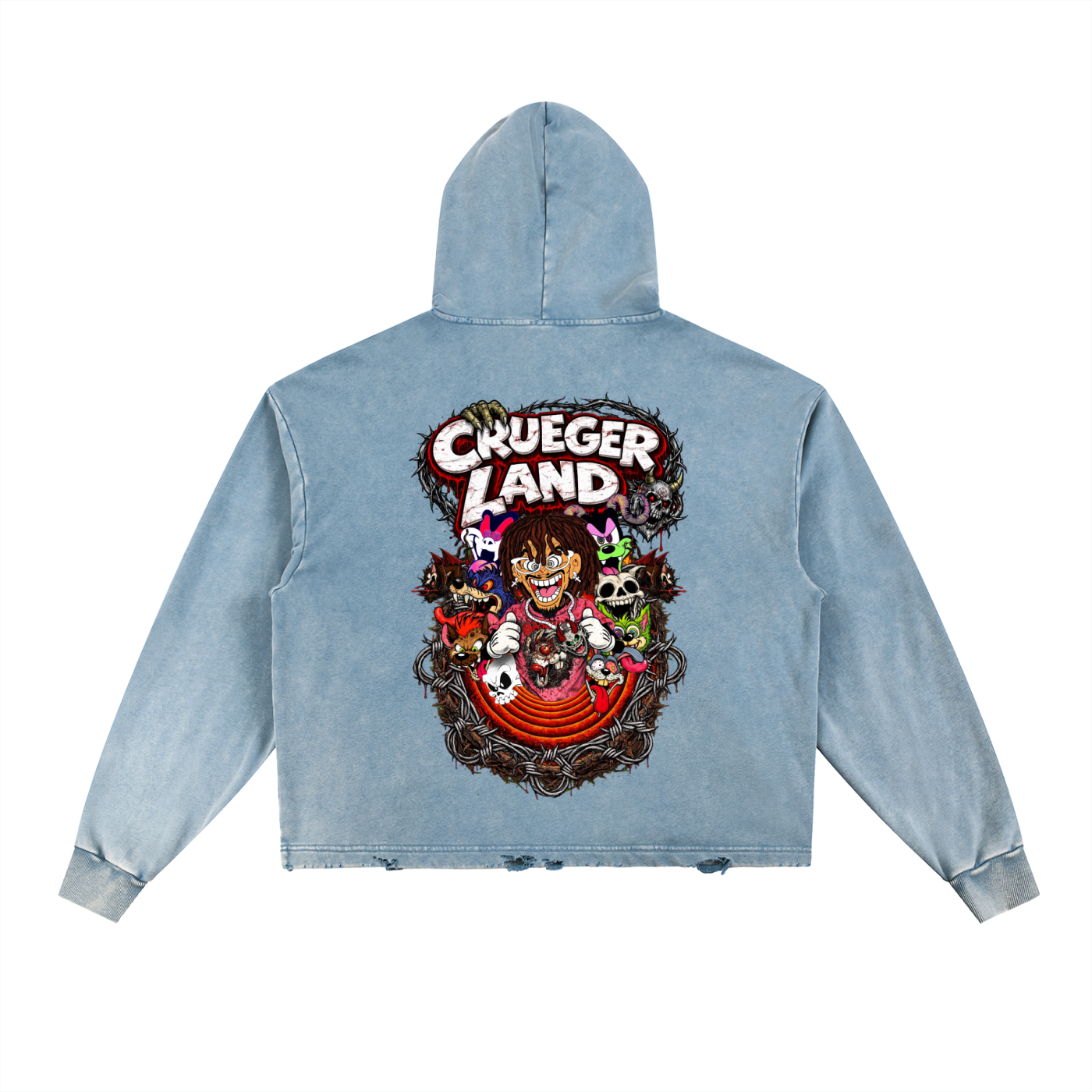 Crueger Land Hem Hoodie