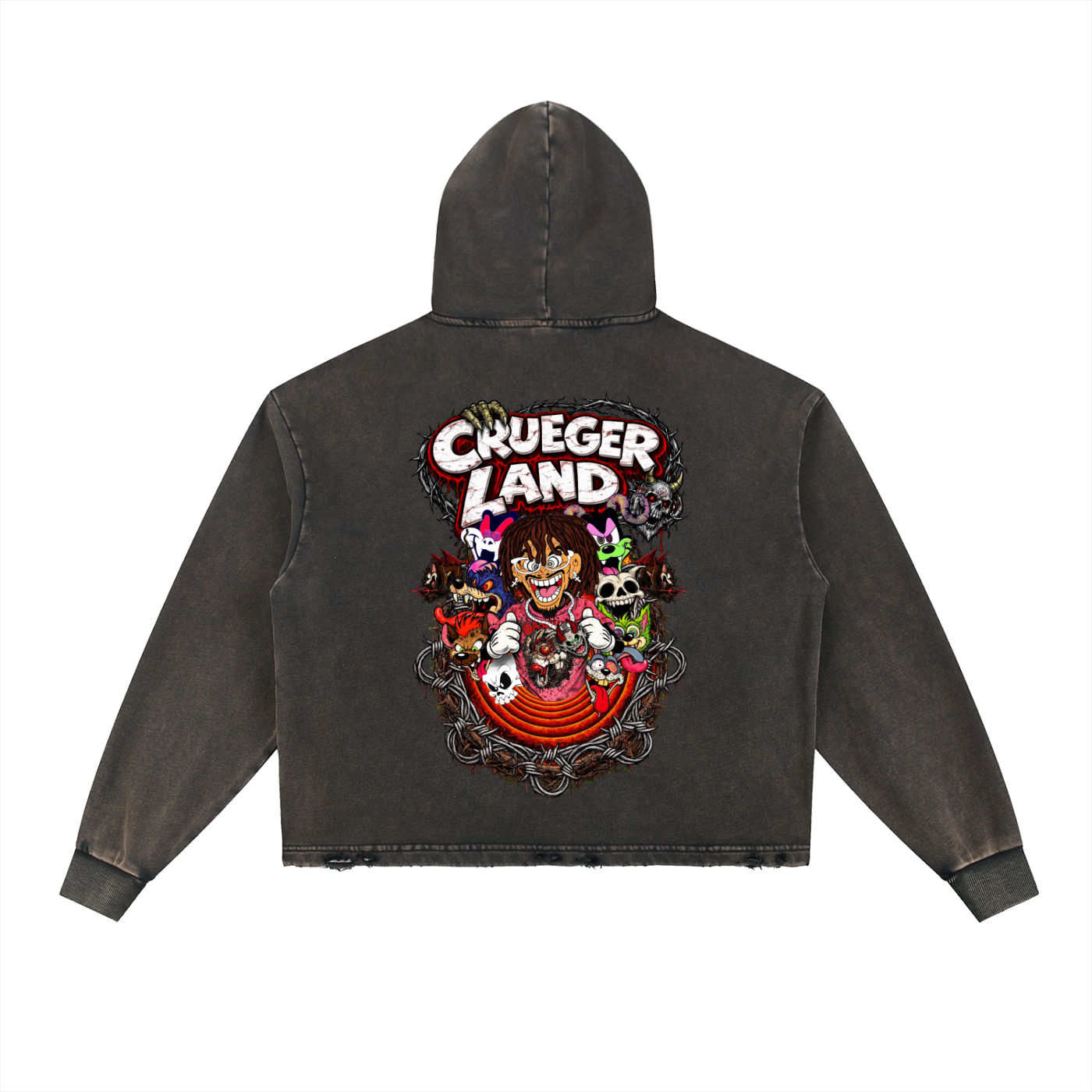 Crueger Land Hem Hoodie