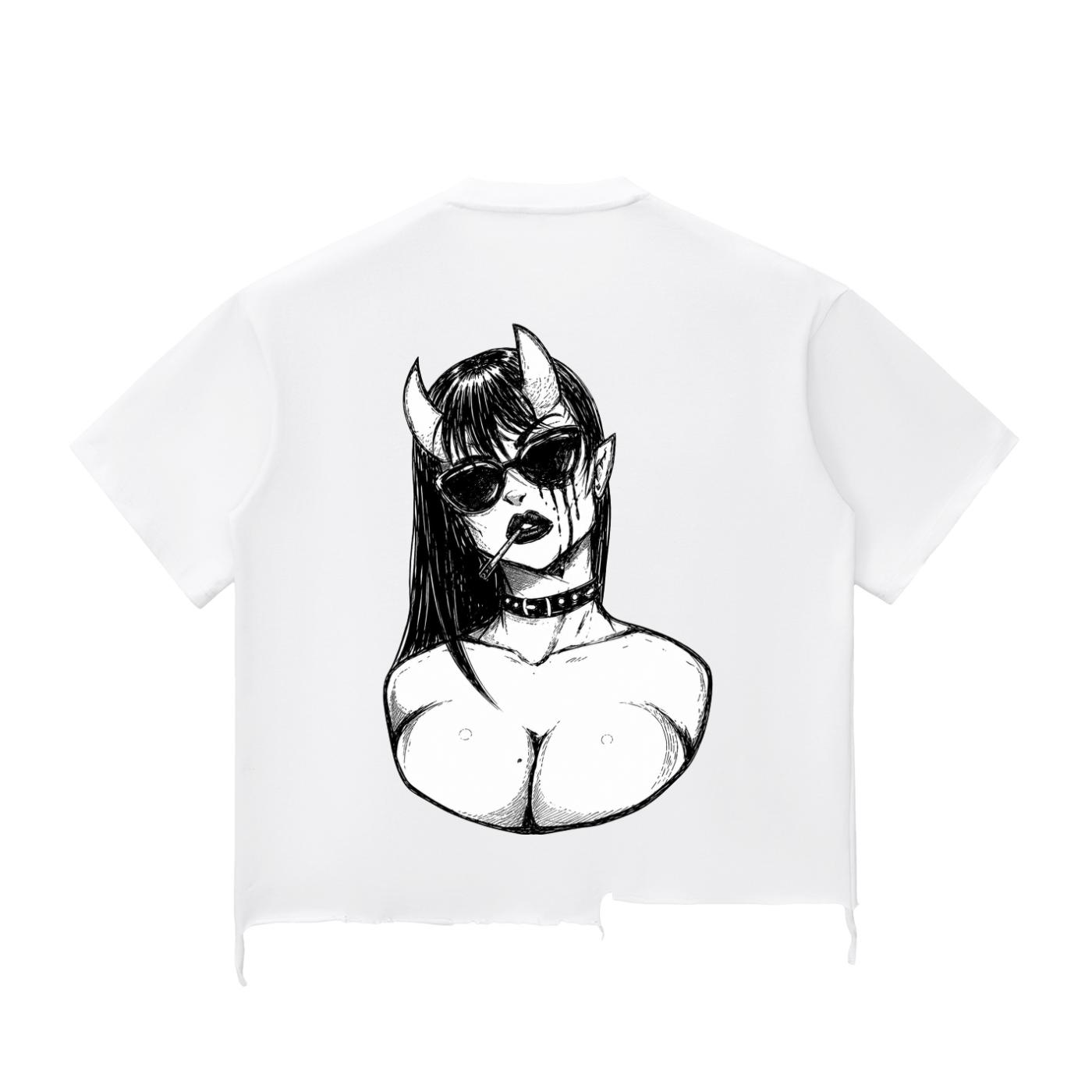 Bleeding Devil Long Hem Boxy T-shirt
