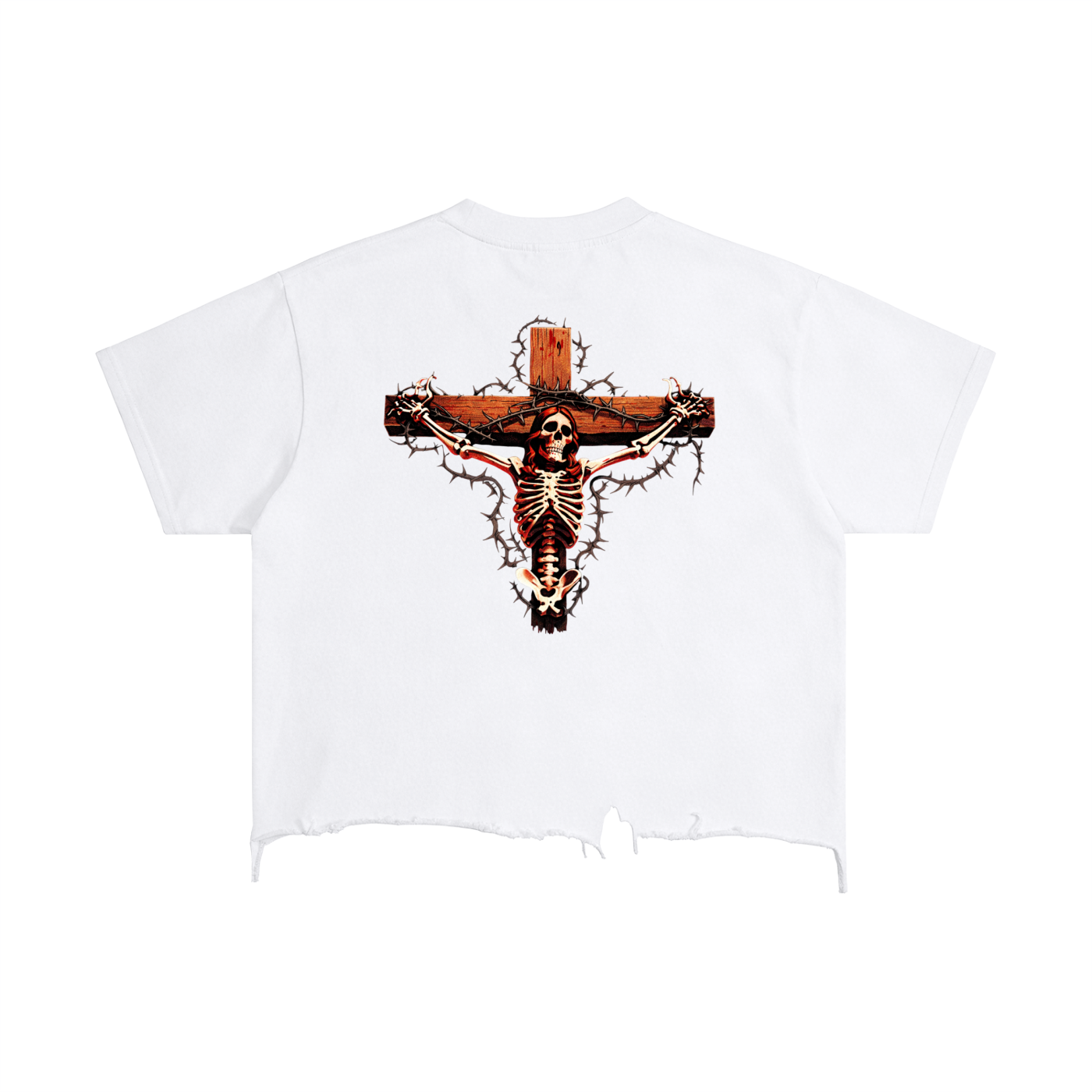 Wake The Dead Boxy Hem T Shirt