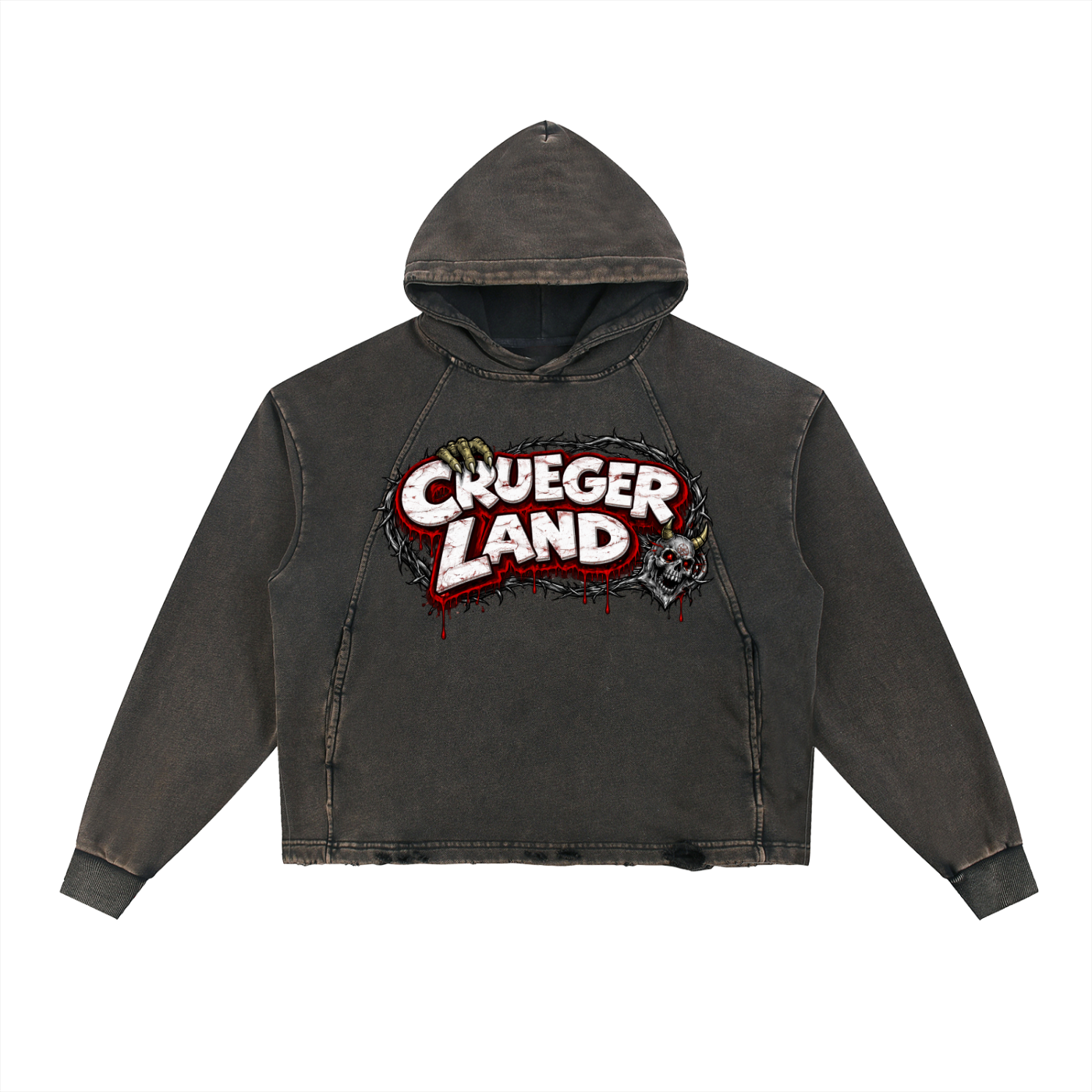 Crueger Land Hem Hoodie