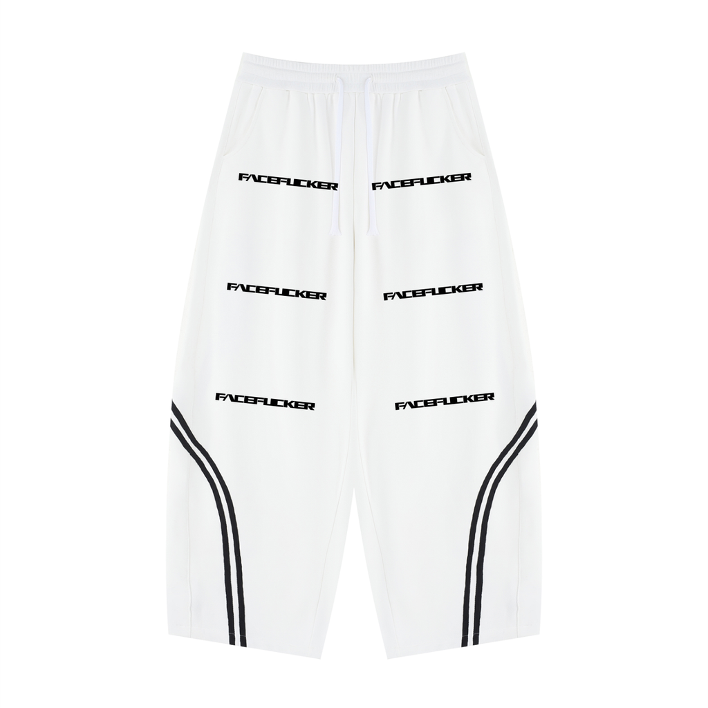 FaceFucker White Sweatpants