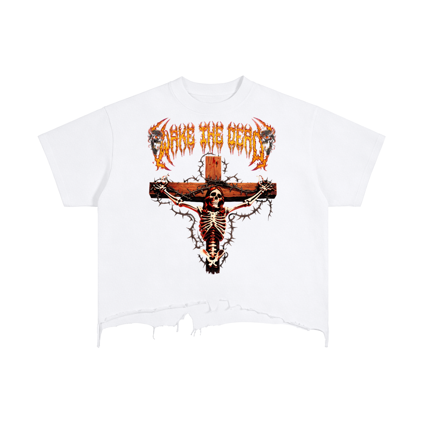Wake The Dead Boxy Hem T Shirt