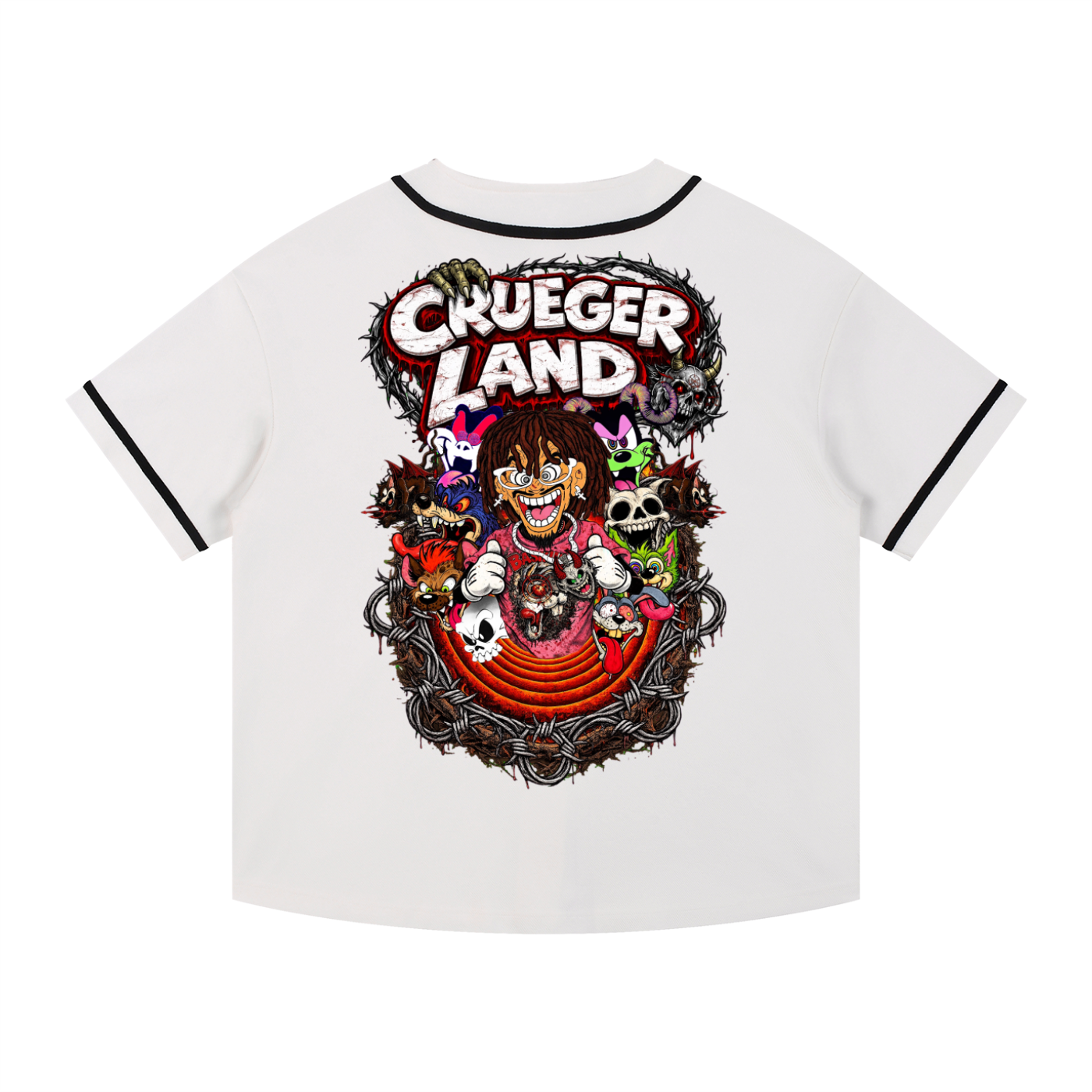 Crueger Land Baseball Jersey