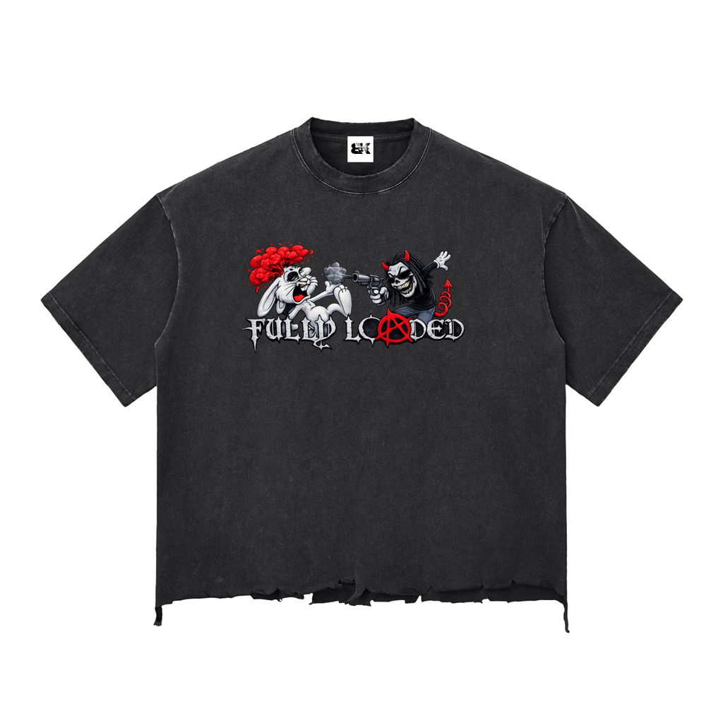 Fully Loaded Long Hem Boxy T-shirt