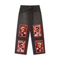 Fog Red Heavyweight Denim Jeans