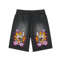 Crueger Bunny Monkey Washed Shorts