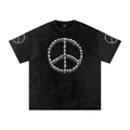 Skull Peace Oversized  T-Shirt